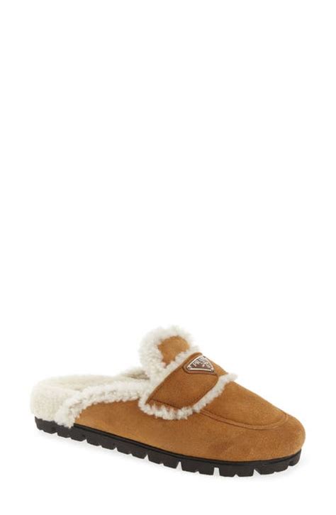 slippers prada|prada fuzzy slippers.